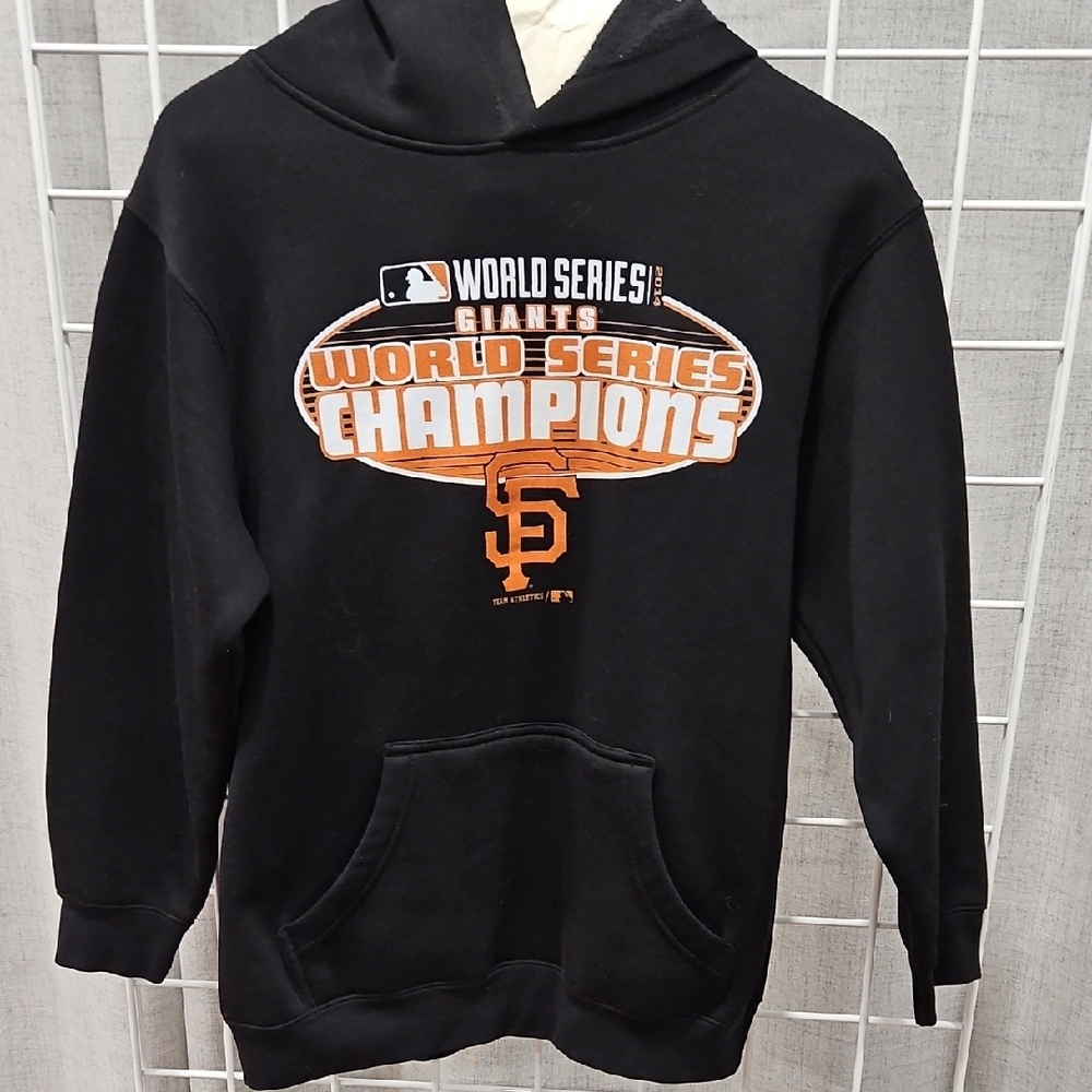 Giants World Series Champions Black Hoodie NWOT